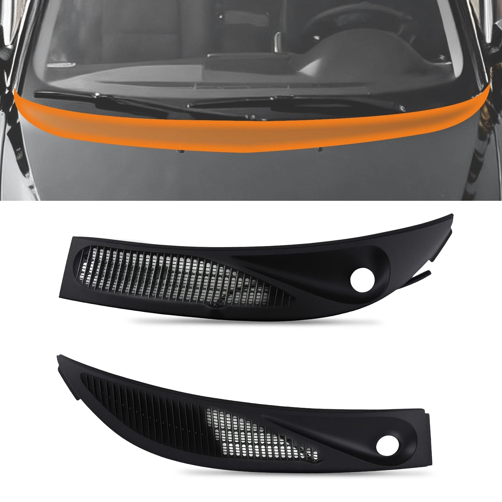 Wiper Cowl Grille for Ford Explorer Sport/Mountaineer (1991–2001)