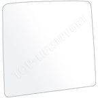 Right Side Mirror Glass for Ford F-250 F-350 Super Duty (2008–2016)