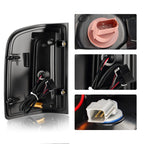 Smoke Lens LED Tail Lights for Chevrolet Silverado 1500/2500 (2007-2014)