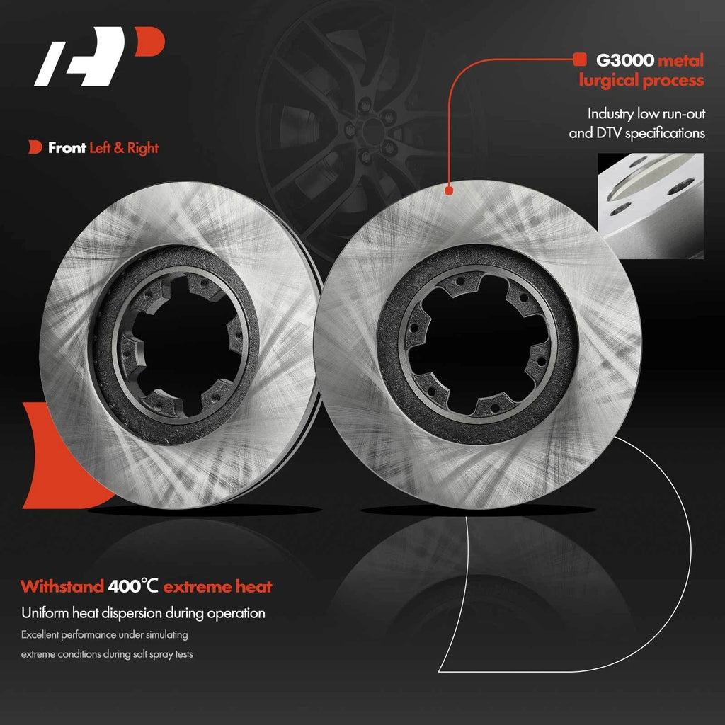 Front Disc Brake Rotors for Infiniti QX4 (1998–2003) Nissan Pathfinder