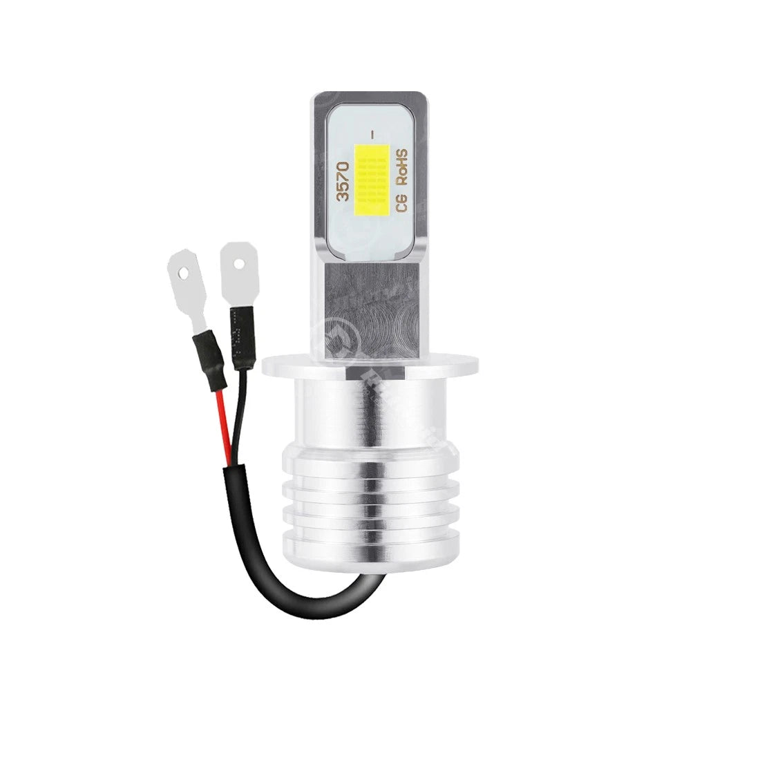 2X H3 Yellow LED Fog Light Bulbs for AUXITO (3000K)