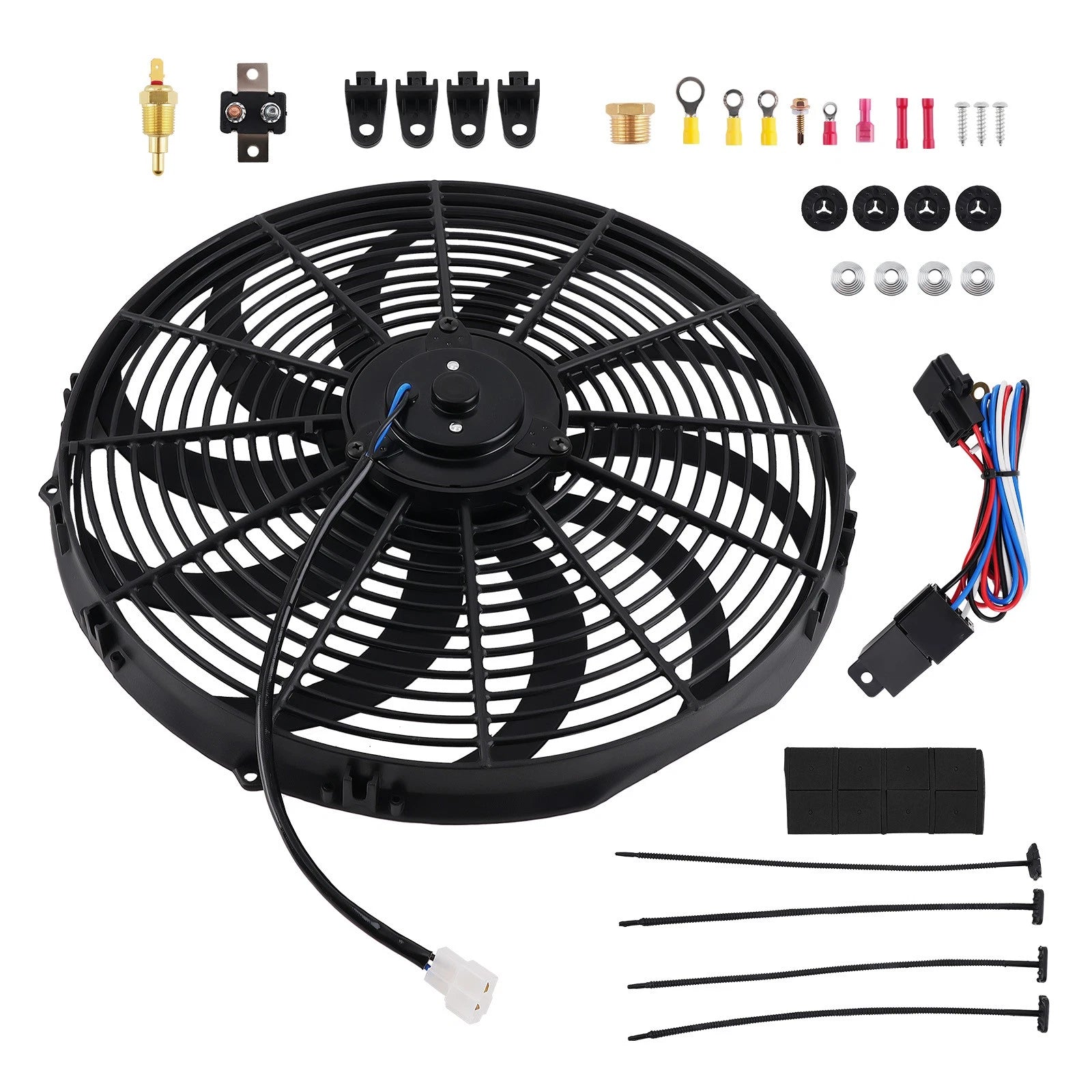 Electric Cooling Fan for Universal Radiator and Oil Cooler (3000–240W)