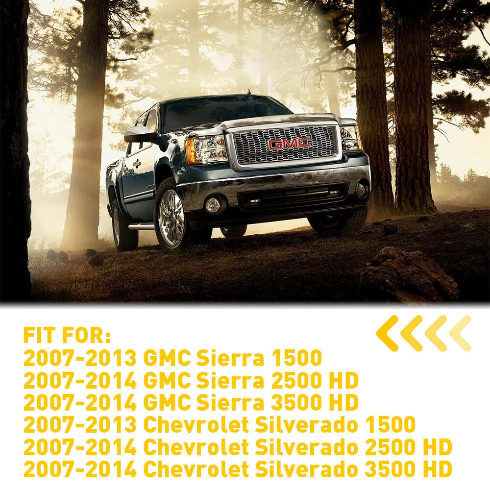 Left Door Lock Mirror Switch for GMC Sierra, Chevrolet Silverado (2007–2013)