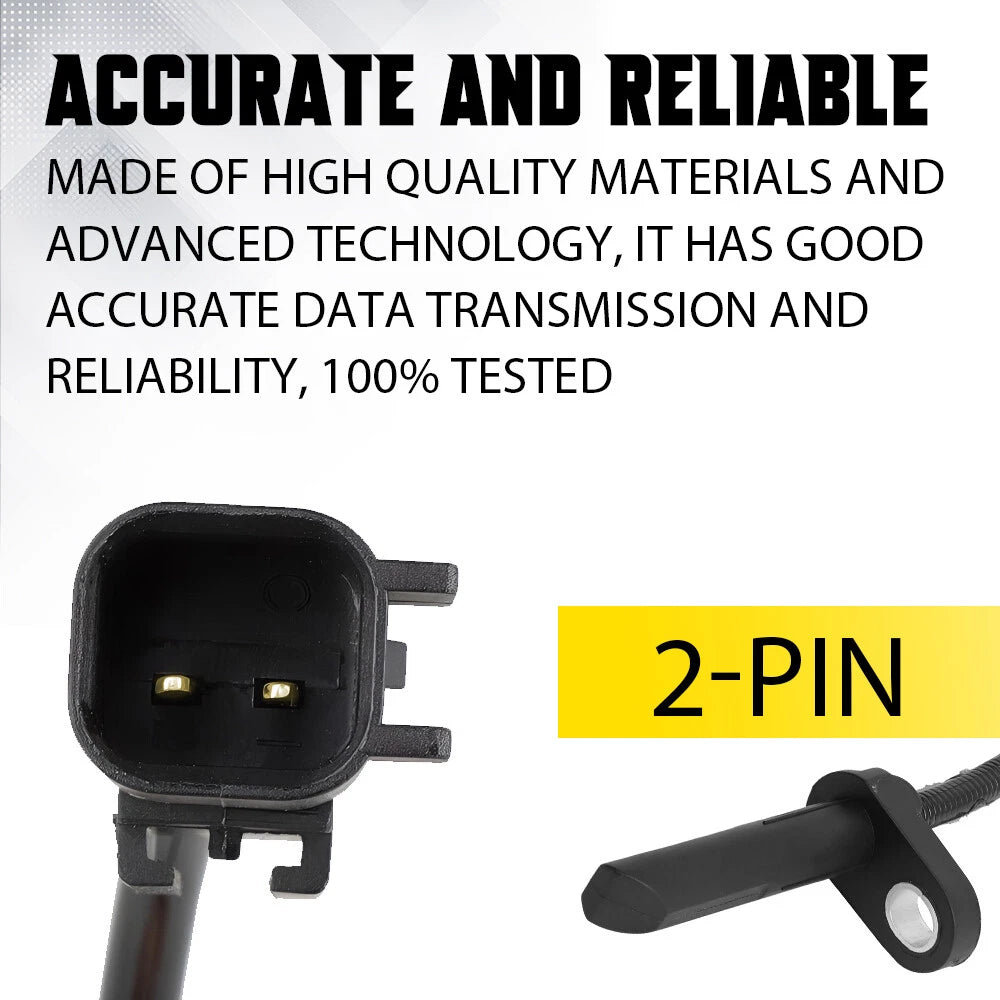 2X Rear ABS Wheel Speed Sensors for Buick Enclave & GMC Acadia (2008–2017)
