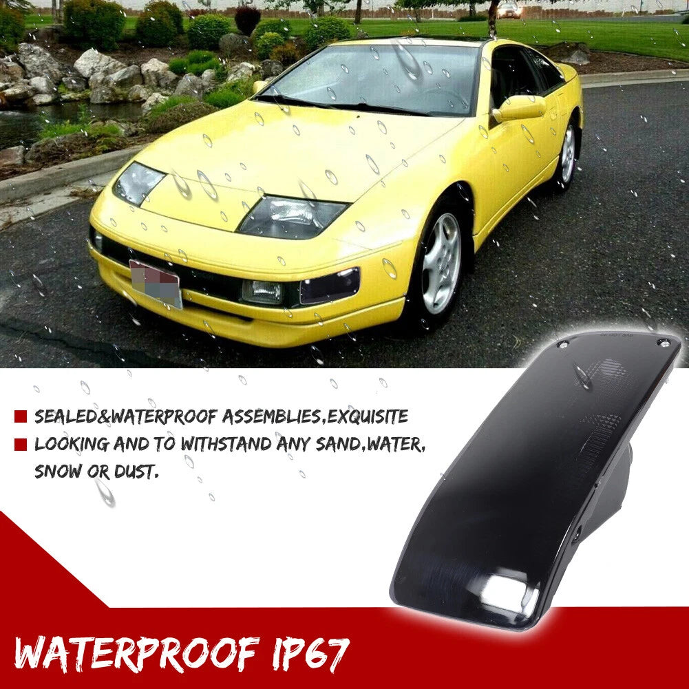 Smoked Lens Bumper Signal Lights for Nissan 300ZX Z32 (1990–1996)