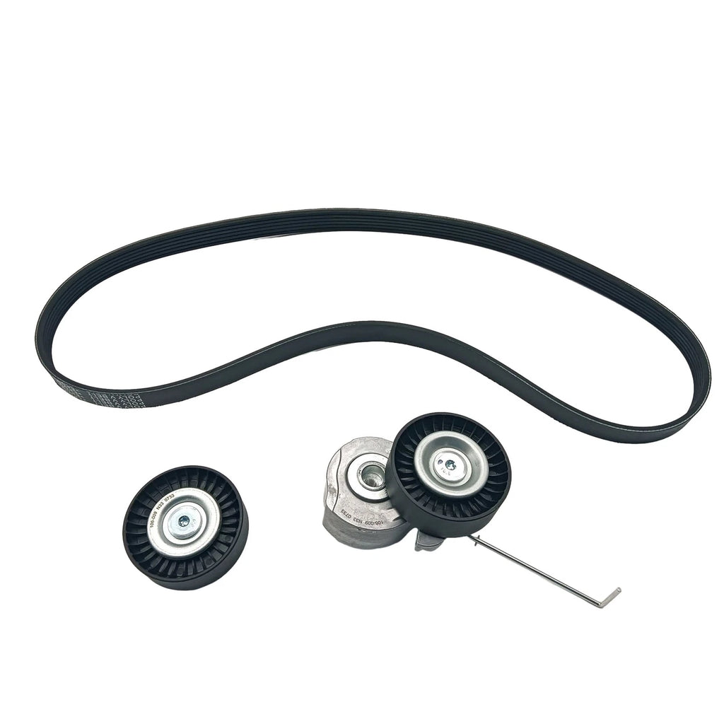 Serpentine Drive Belt Component Kit for Volvo S80 XC60 XC70 (2007–2015)