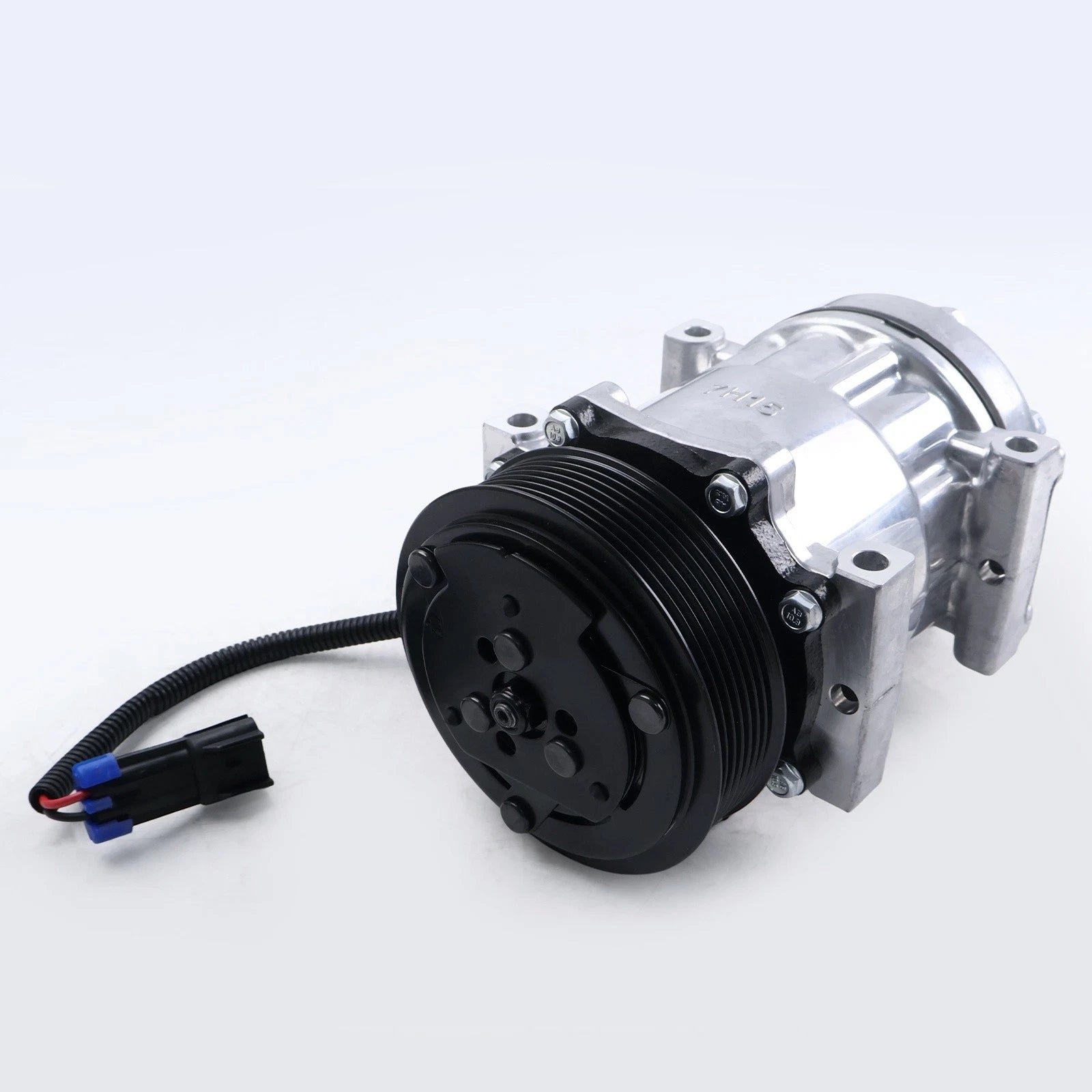 A/C Compressor with 7-Groove Pulley for Kenworth T660 T680 T880 