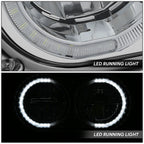 Full LED Reflector Conversion Headlight for Peterbilt 359 379 (1981–2021)