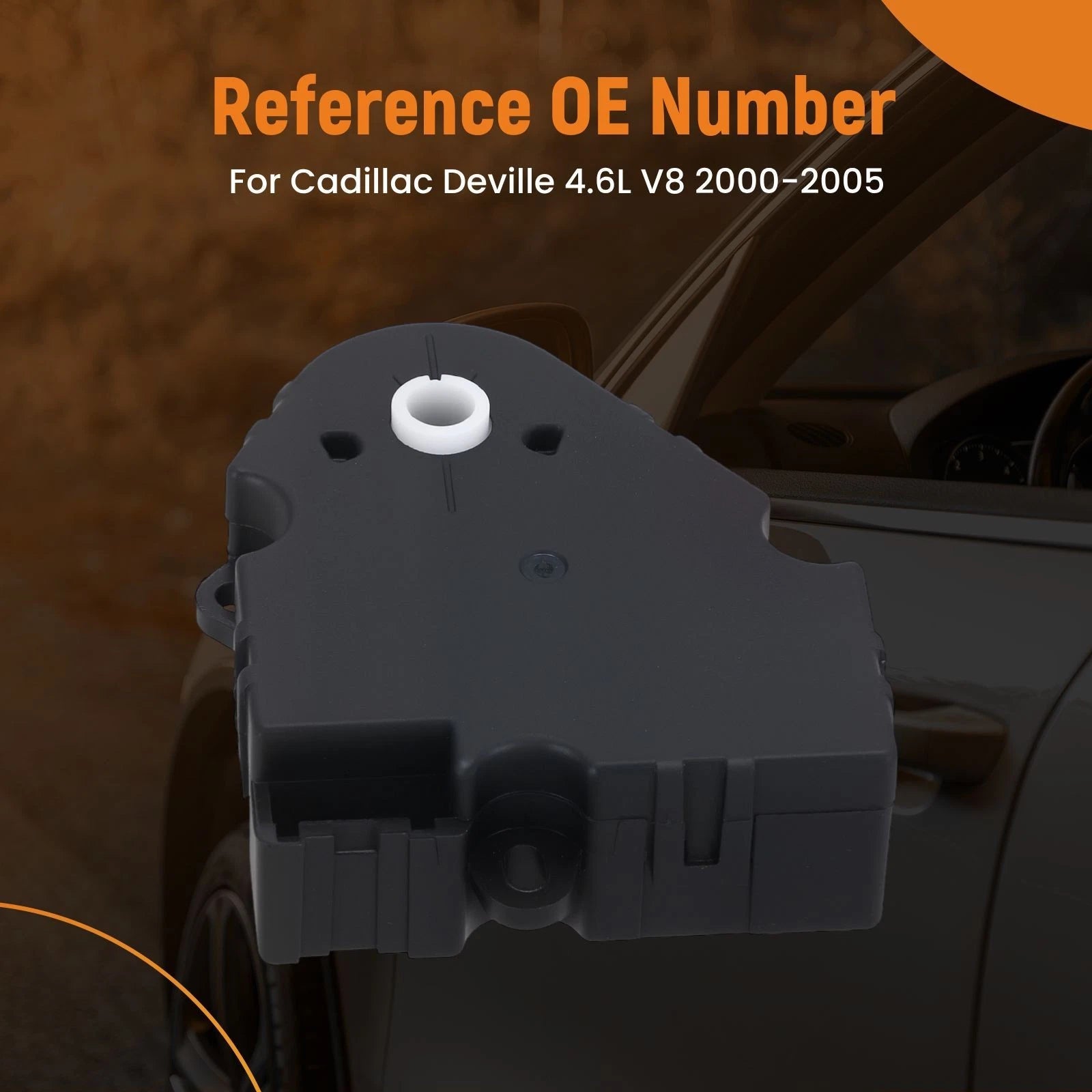 AC Heater Blend Door Actuator for Cadillac Deville V8 (2000–2005) 604-165 F04027