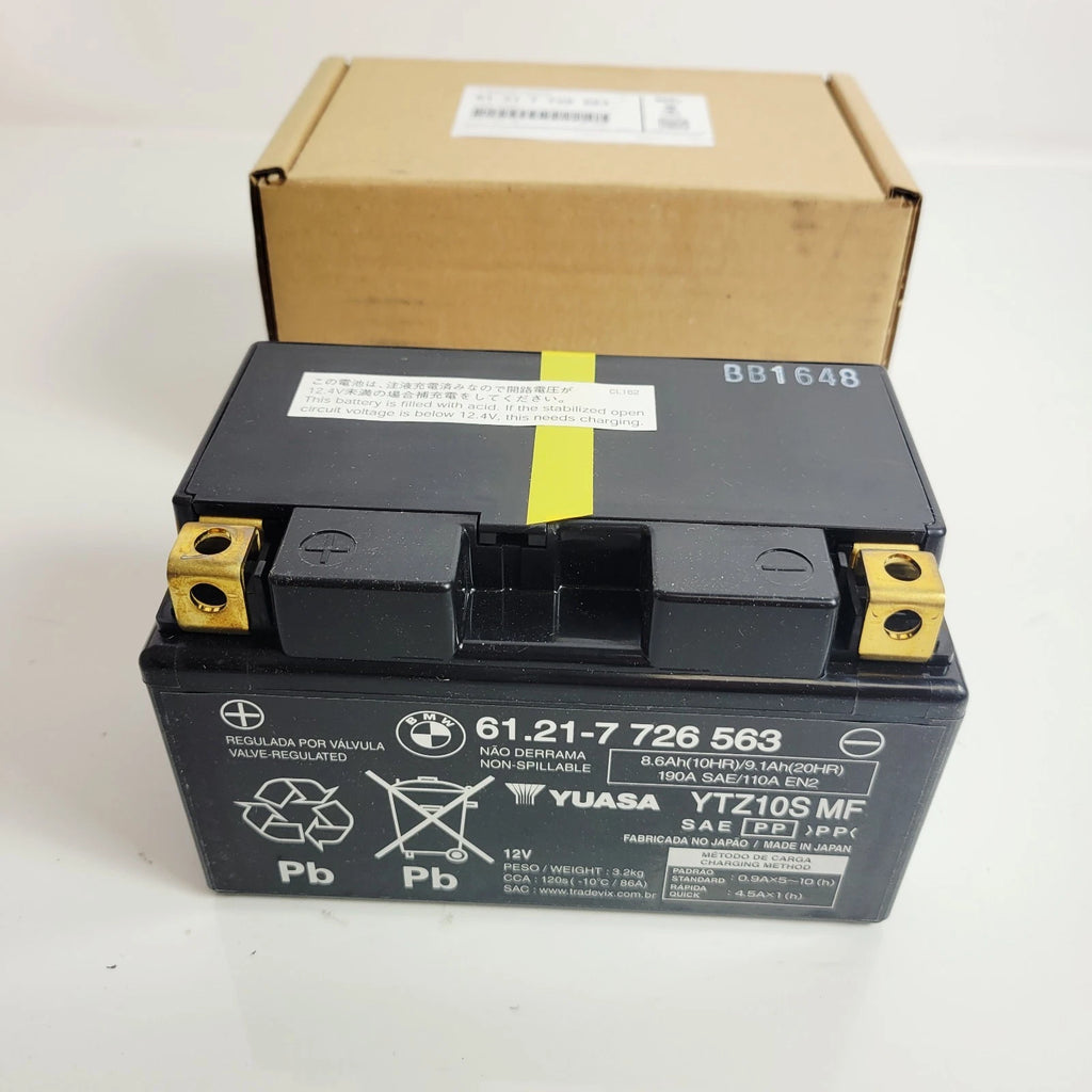 AGM Battery 12V 10AH for BMW S1000RR G650X (OEM 61217726563)
