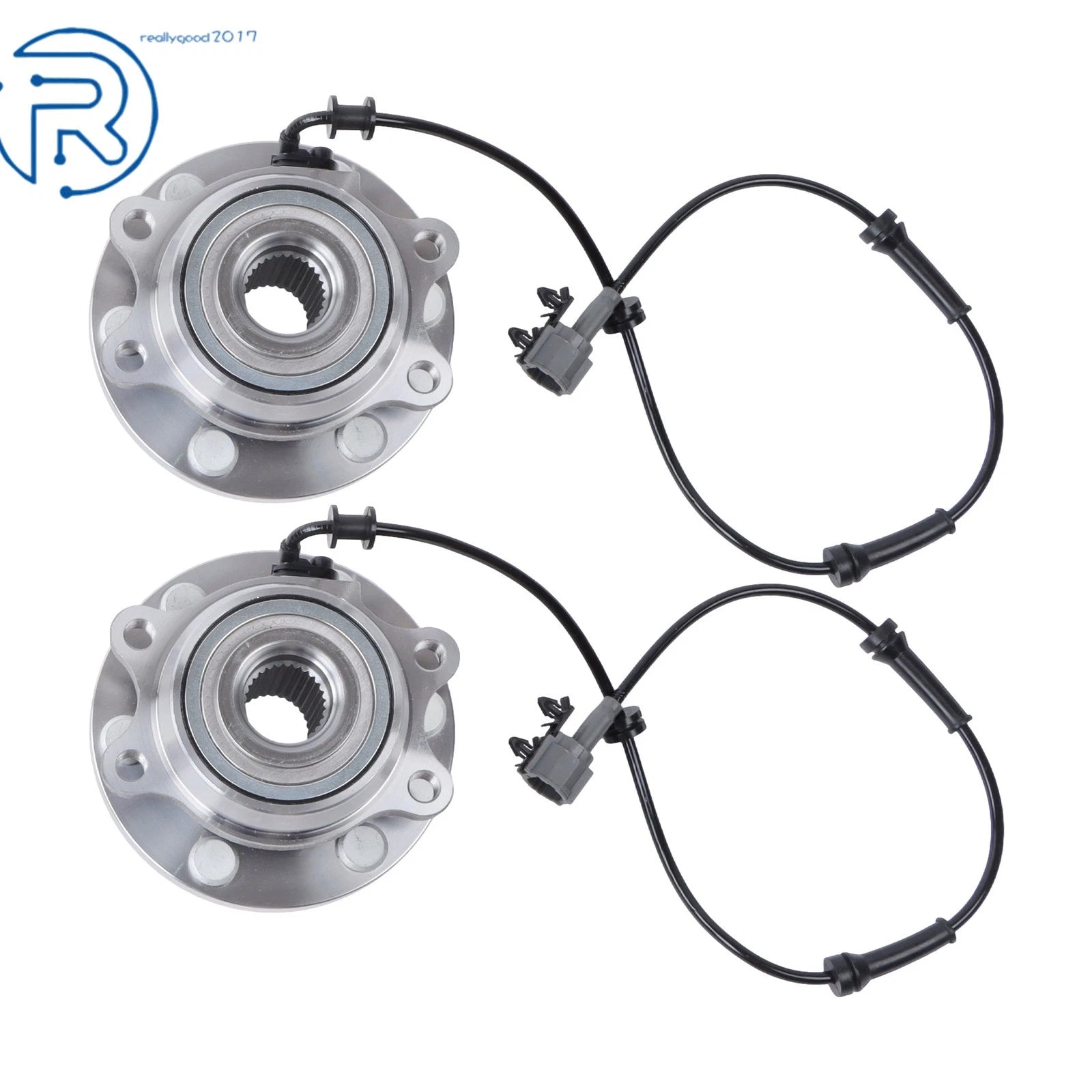 2X Wheel Hub Bearings for Nissan Frontier Pathfinder (2005–2019) 4WD