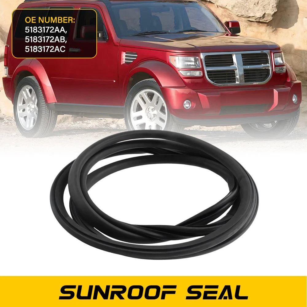 Sunroof Seal Molding Strip for Jeep Compass (2007–2018) & Dodge Journey