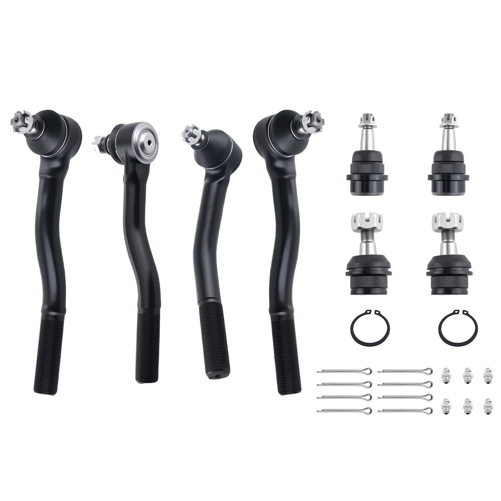 Front Suspension Ball Joints Tie Rod Ends for Jeep Grand Cherokee (1999–2004)