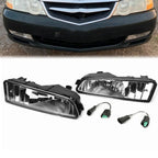 Set of 2 Fog Lights for Acura TL Sedan (2002–2003)