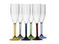 Set of 6 Champagne Glasses for Marine Business (16703 FO4080)