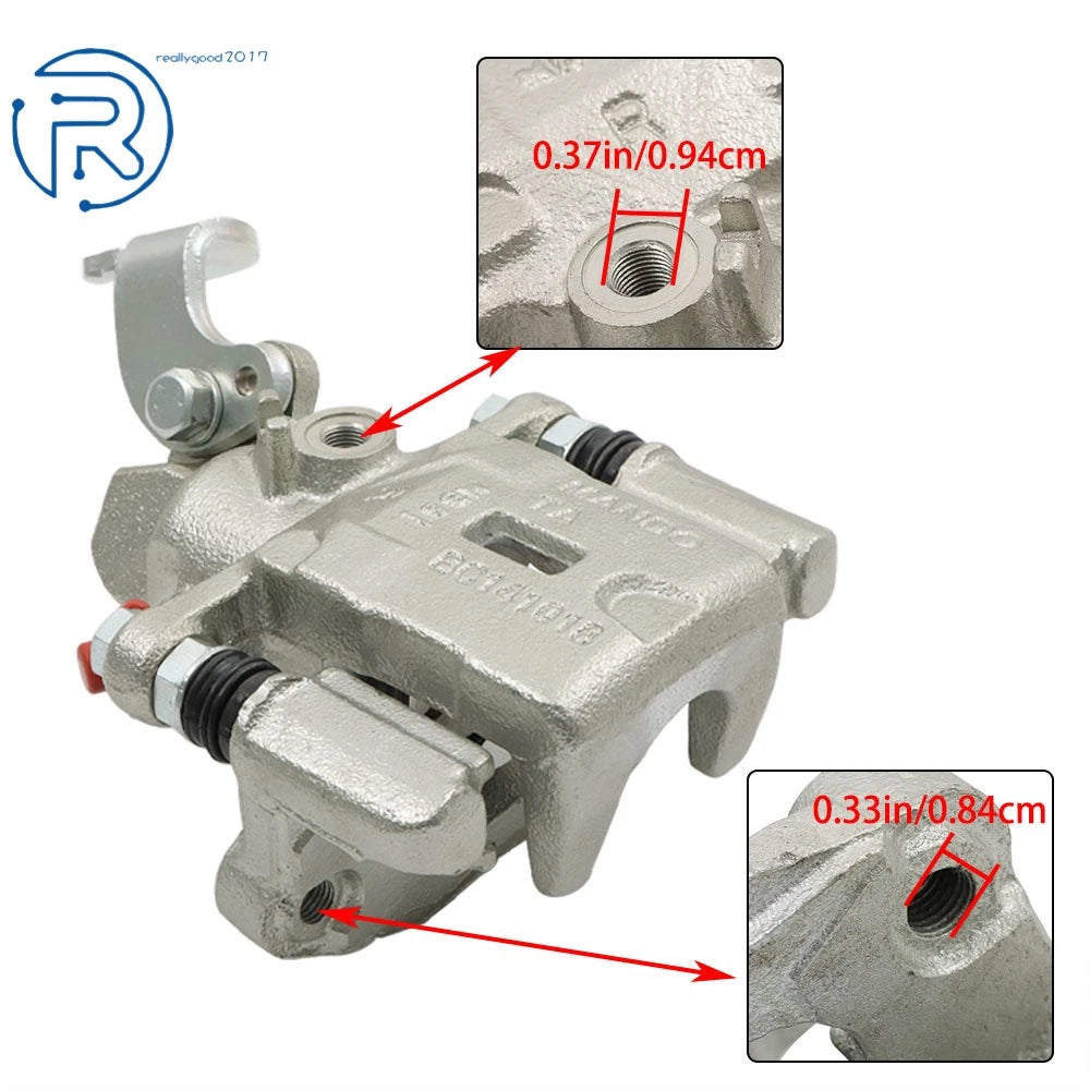2X Brake Caliper with Bracket for Hyundai (2004–2008) Kia Spectra (2005–2009)
