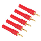 5pcs J.20011 2mm Male to 4mm Female Banana Adapters for Signal Routing