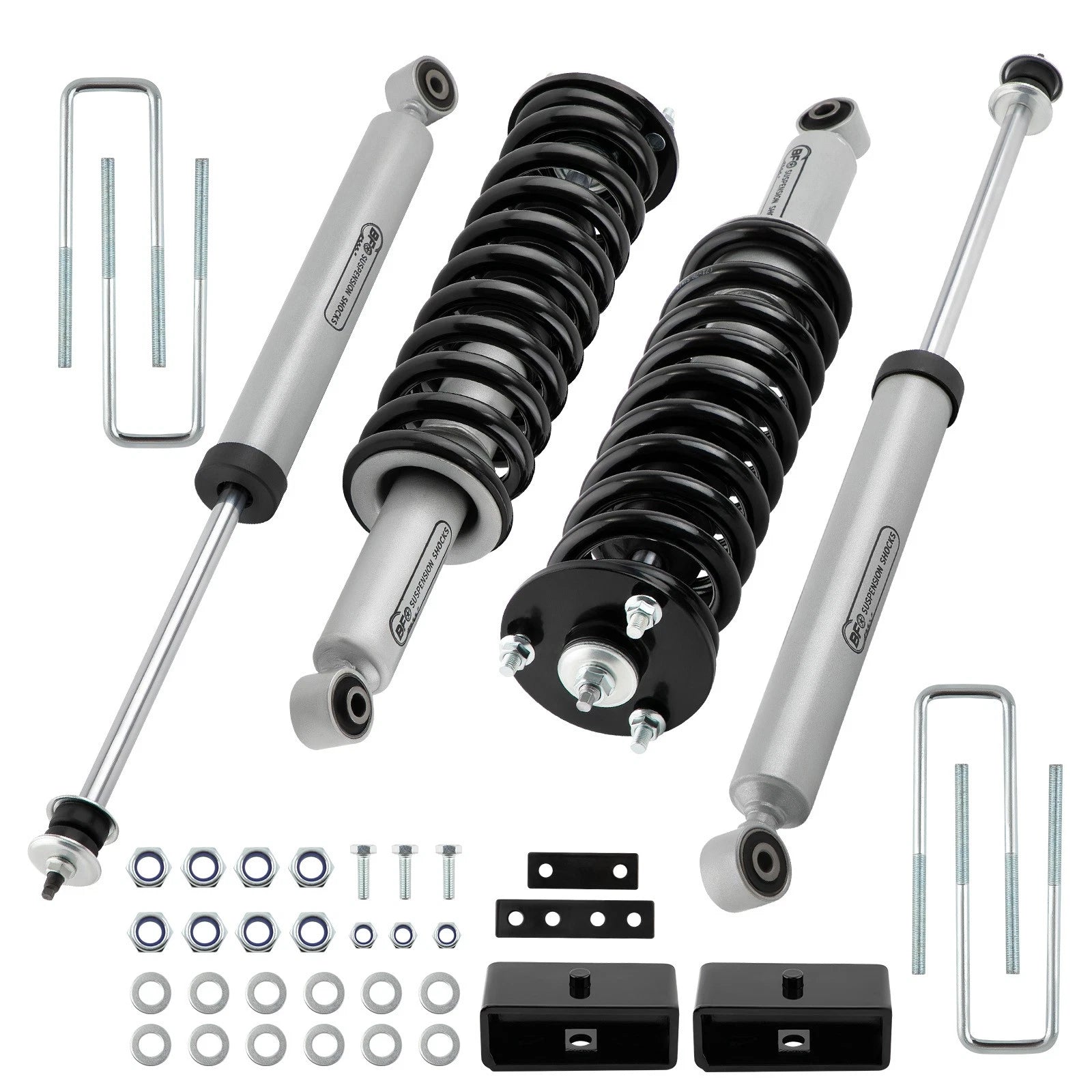 2X 2.5 Inch Lift Kit with Struts & Shocks for Toyota Tundra (2000–2006)
