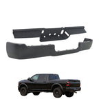 Set of 2 Rear Bumper Face Bar & Step Pad for RAM 2500 3500 (2019–2024)