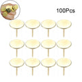 100Pcs Upholstery Nails for Furniture Hardware (Gold)