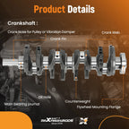 Crankshaft and Bearings Set for Hyundai Santa Fe Sonata Tucson Kia Optima (2011–2016)