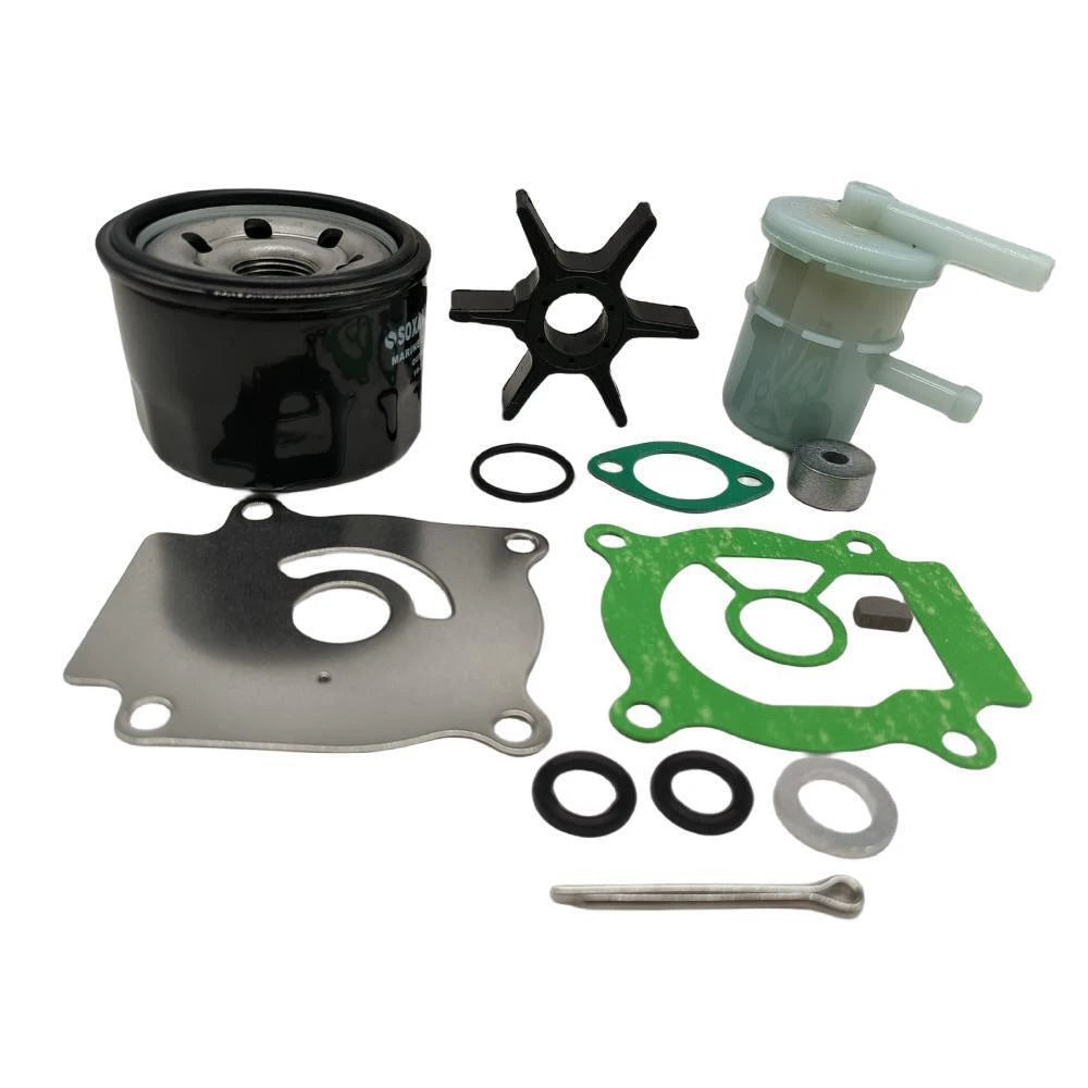 Maintenance Kit for Suzuki DF25 DF30 Outboard (17400-89820, 17400-89822)