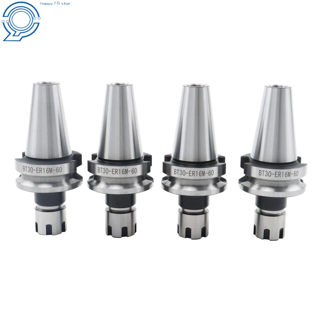 Set of 4 BT30 ER16 Collet Chucks for Mini Tool (G2.5 20K RPM)