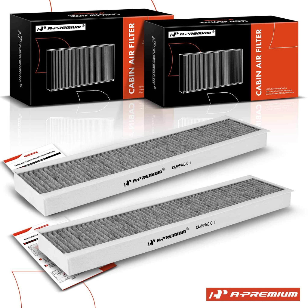 2X Activated Carbon Cabin Air Filter for Mini Cooper (2002–2008)