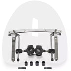 Clear Windshield for Harley Sportster, Suzuki Boulevard C50 (19"x17")