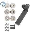 Set of 7 Steel Knurling Tools for Lathe