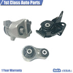 Set of 3 Engine Motor & Torque Strut Mounts for Mazda CX-9 (2010–2012)