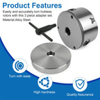 3 Piece Quick Chuck Adapter Set for Ammco 4000, 4100 (1" Arbor)