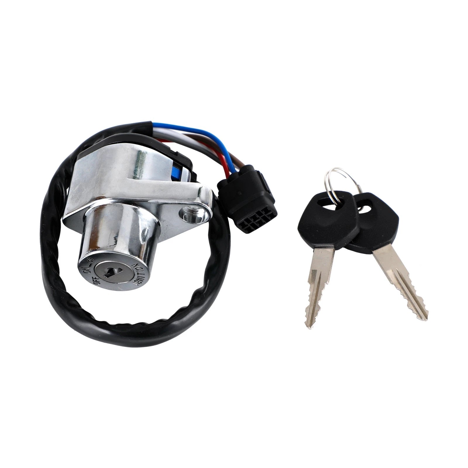 Ignition Switch & Keys for Kawasaki Vulcan 1500 (1998–2008) 27005-1256 27005-1215