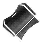4Pcs Carbon Fiber Center Console Storage Box Panel Cover for Cadillac CTS (2008–2013)