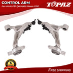Set of 2 Front Lower Control Arms w/ Ball Joints for Infiniti G37 Q60 QX50 370Z