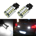 Error-Free Xenon White LED Backup Reverse Light for 3157 3156 (2015–2025)