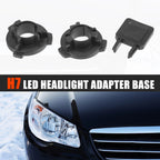 Set of 2 H7 LED Headlight Adapter Bases for Volkswagen Tiguan (2019)