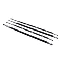 Set of 4 Weatherstrip Door Moulding Trim for Honda Civic (1992–1995)