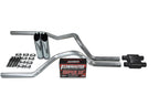 Dual Inlet Exhaust Kit for GM 1500 (1996–1999) - Flowmaster Super 10, Chrome Tips
