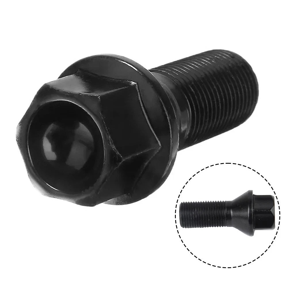 Black Wheel Lug Bolts Nuts for BMW F30 F35 F10 F25 X3 (2012–2019)