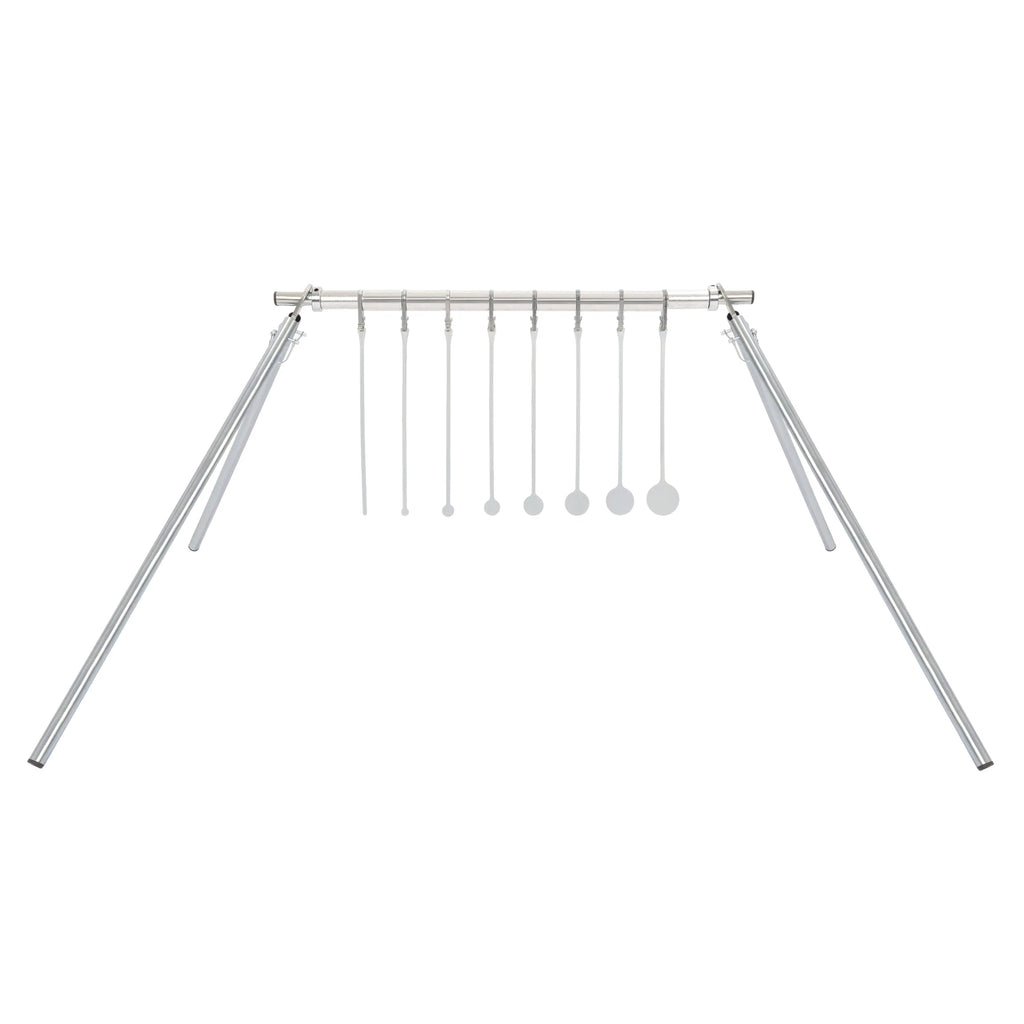 Set of 8 Steel Spinning Targets for .22 Rimfire