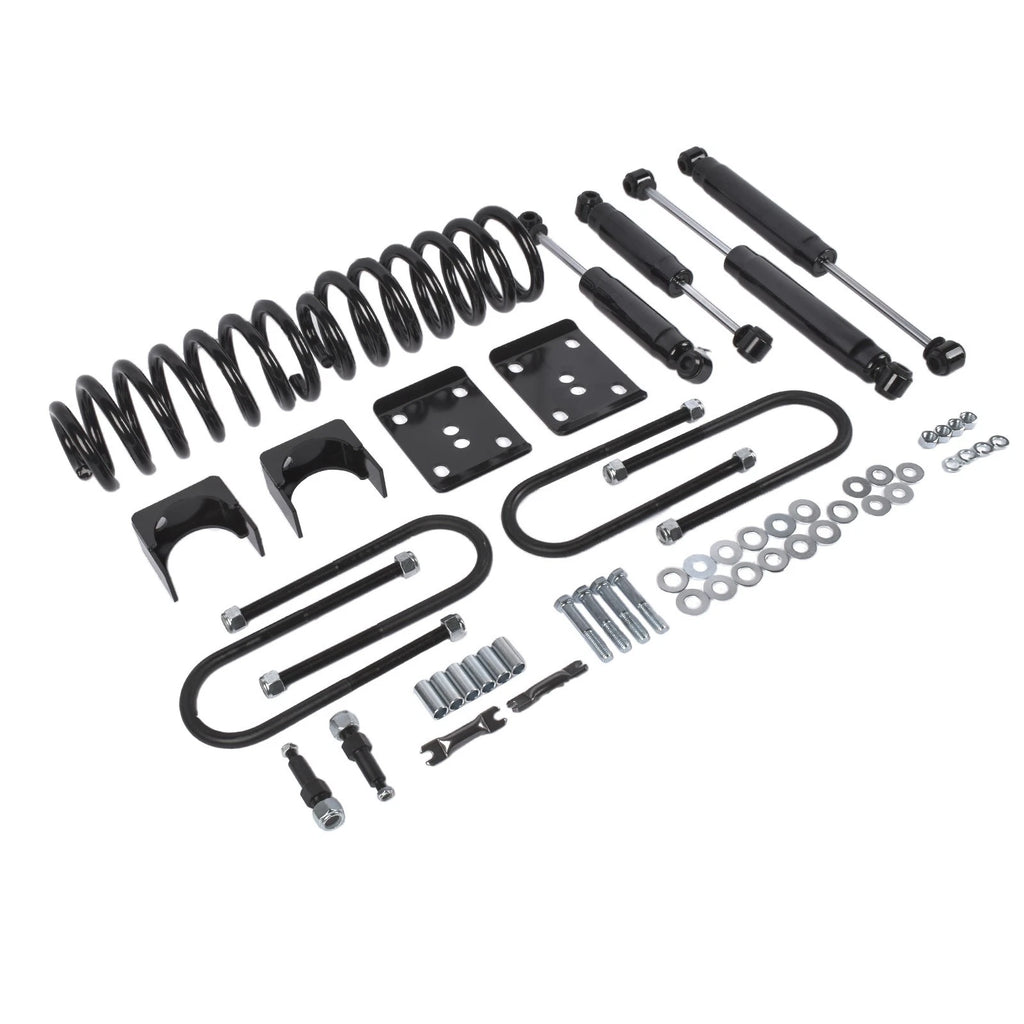 Set of 4 Drop Lowering Springs Shocks Flip Kit for GMC C15/C1500 (1973–1987)