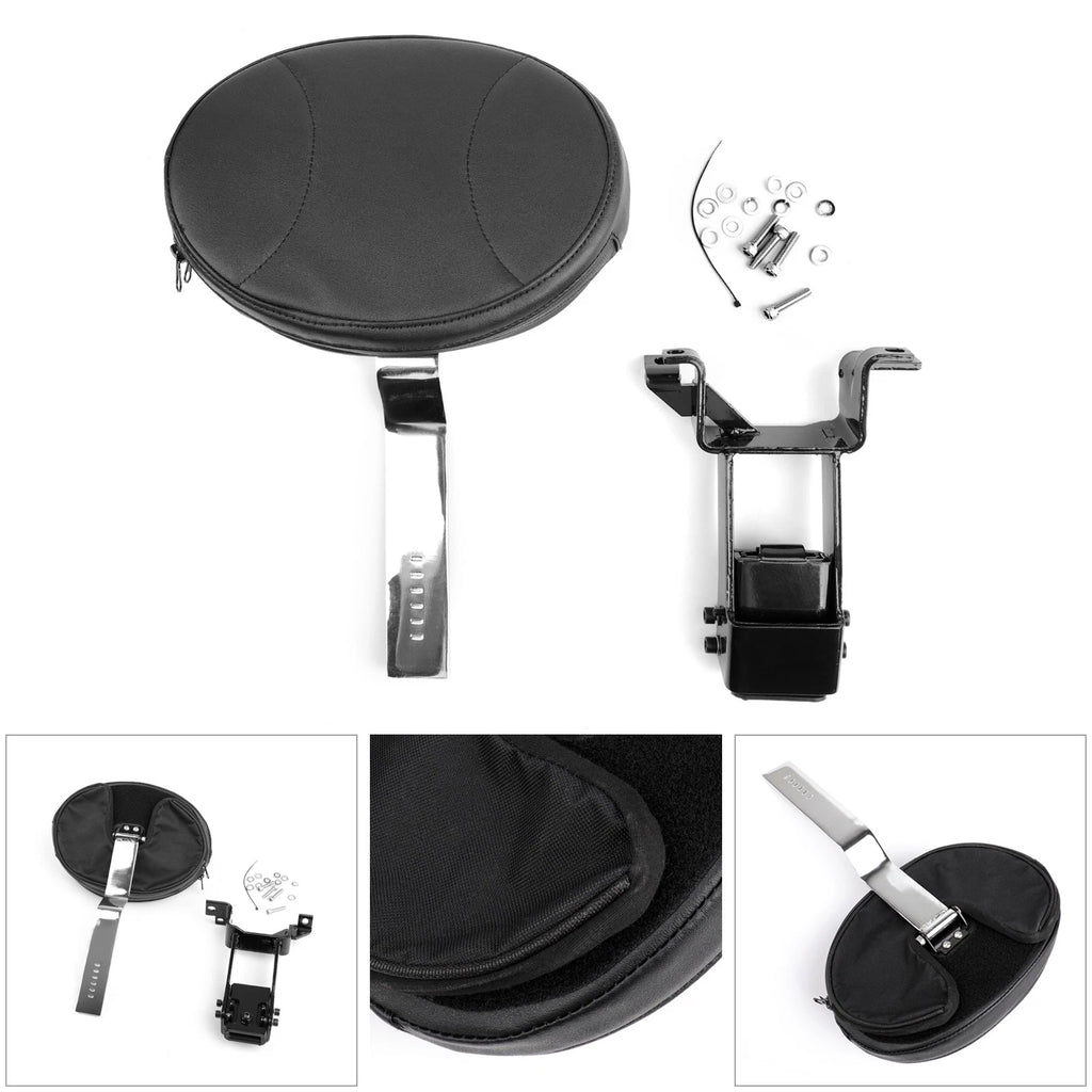 Plug-in Driver Backrest w/ Mounting Kit for Indian Chief (2014–2023) Chrome