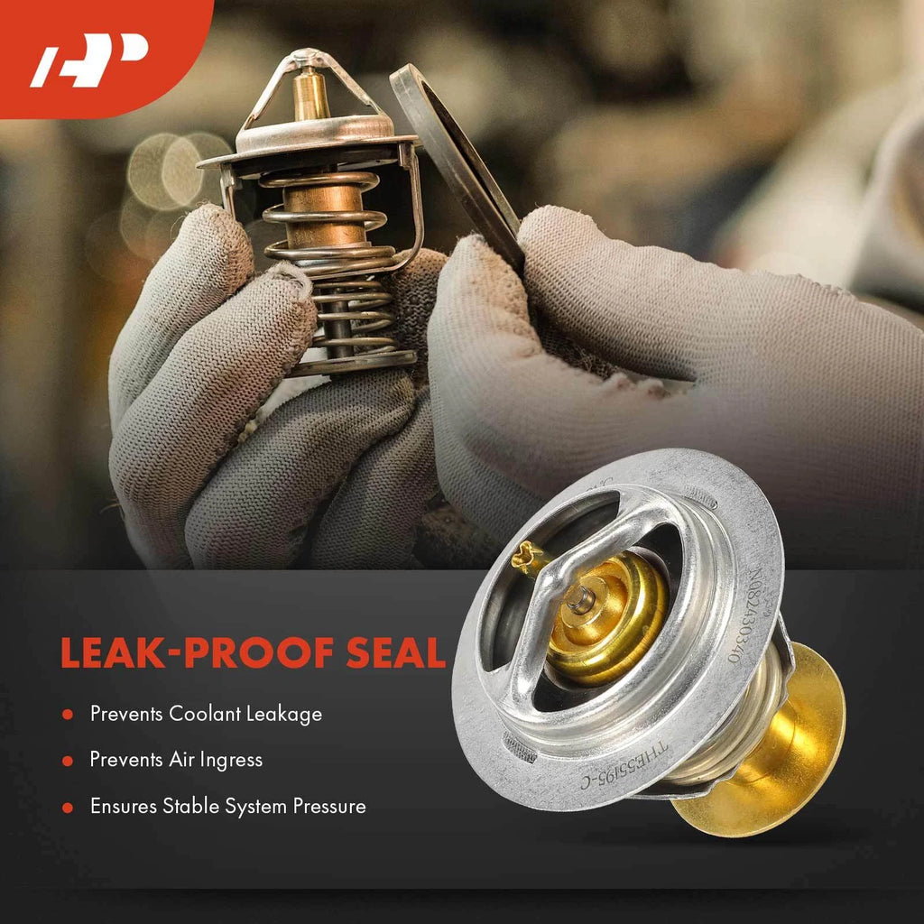 Engine Coolant Thermostat 91℃ for Ford Explorer Fusion Mustang