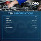200A Alternator for John Deere 6130R (2011-2016)