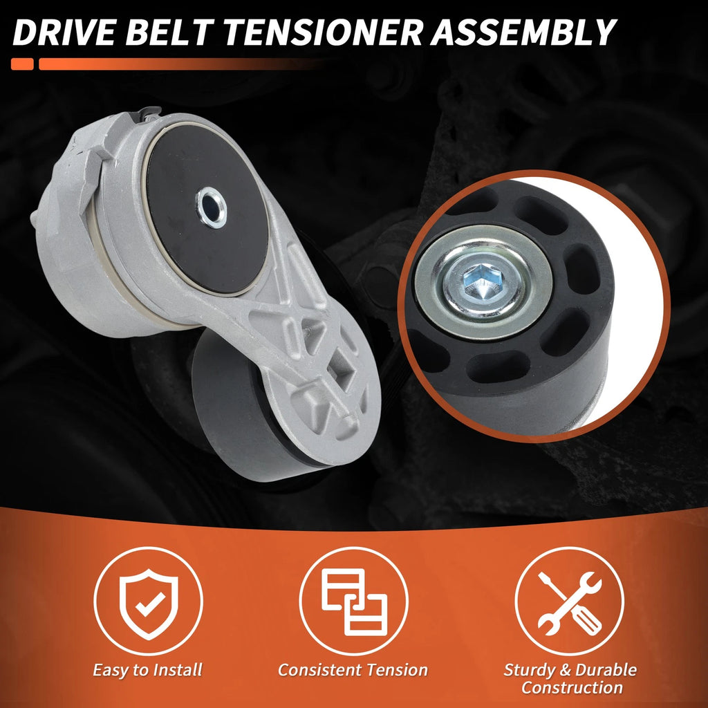 Drive Belt Tensioner Pulley for Ford F650 F750 Freightliner B2 M2 (No.4929688)