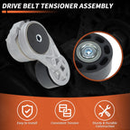 Drive Belt Tensioner Pulley for Ford F650 F750 Freightliner B2 M2 (No.4929688)