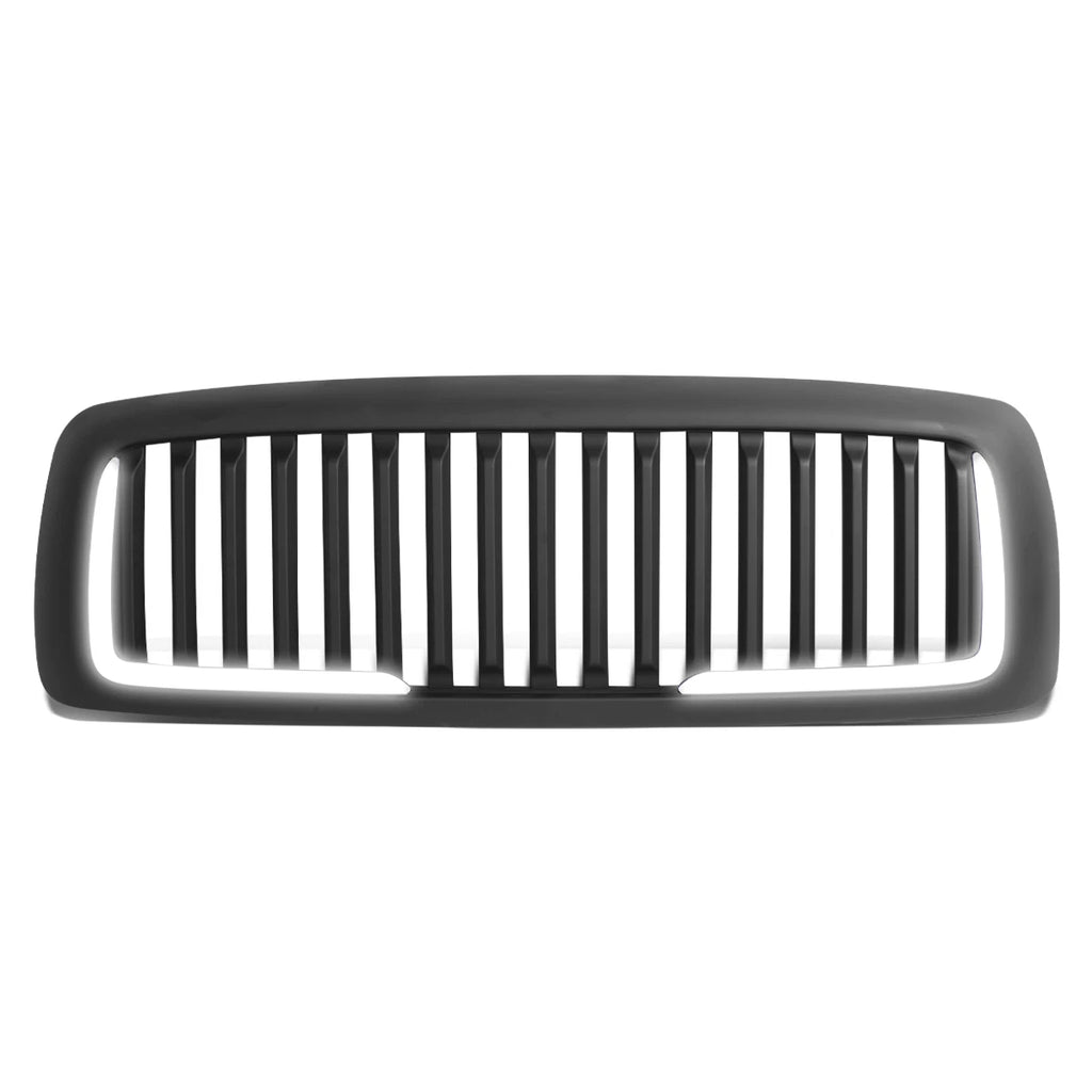 LED DRL Vertical Mesh Front Bumper Grille for Ram 1500 2500 3500 (2002–2005)