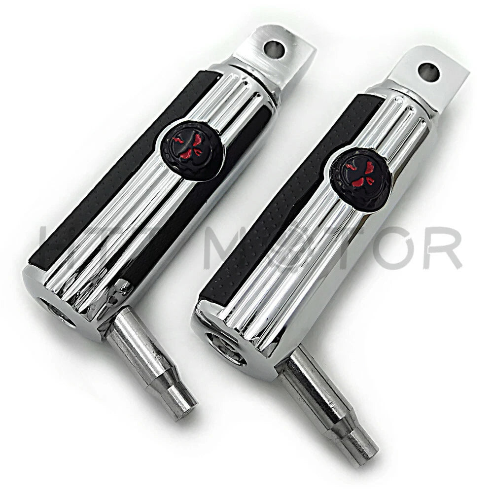 Chrome Footpegs for Harley-Davidson Softail Slim FLSL & Breakout FXB (2018–Present)