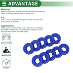 Set of 10 Oil Seal Rotary Shaft Seal 12x24x8mm High Pressure TPU